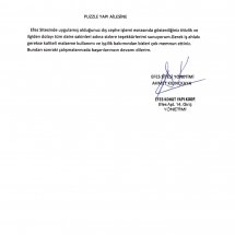 EFES SİTESİ TEŞEKKÜR YAZISI